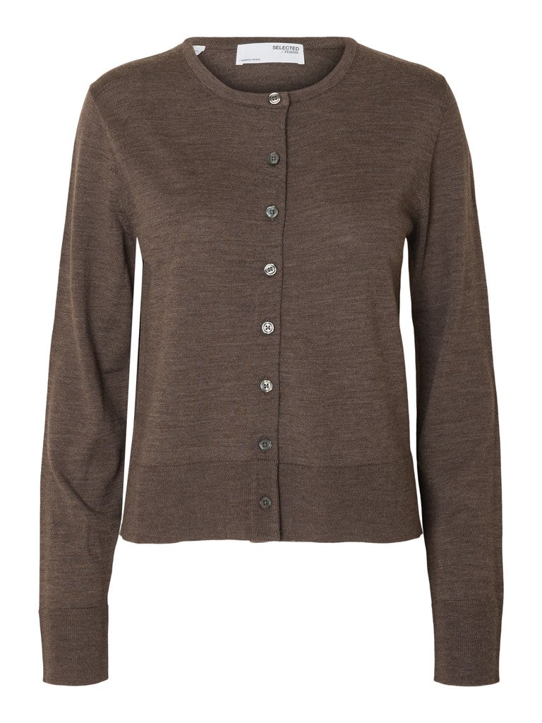 SLWTHEA LS Knit Merino Cardigan, Delicioso