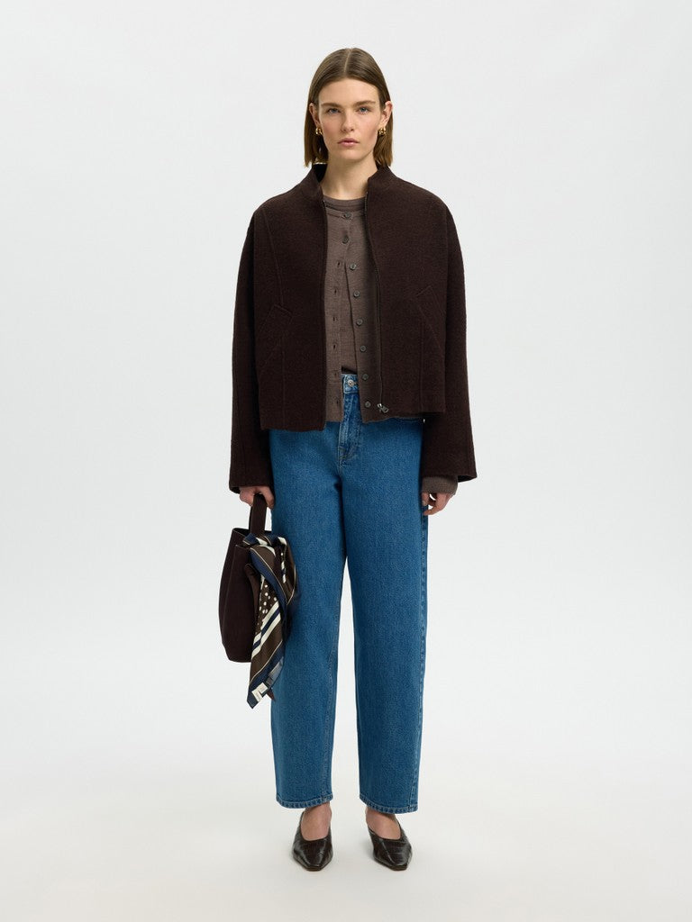 SLWTHEA LS Knit Merino Cardigan, Delicioso