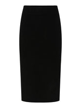 Lade das Bild in den Galerie-Viewer, YASASSI Midi Knit Skirt, black
