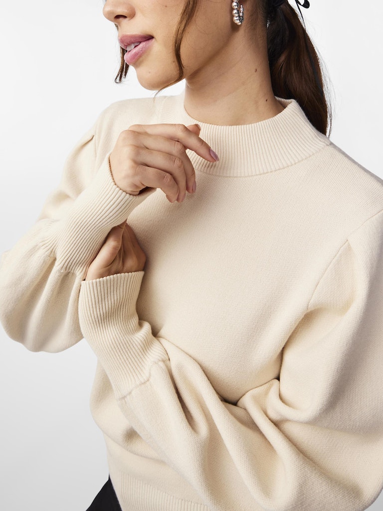 YASFONNY Knit Pullover, birch