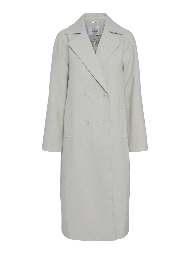 YASMARGOT Long Coat, Birch Melange