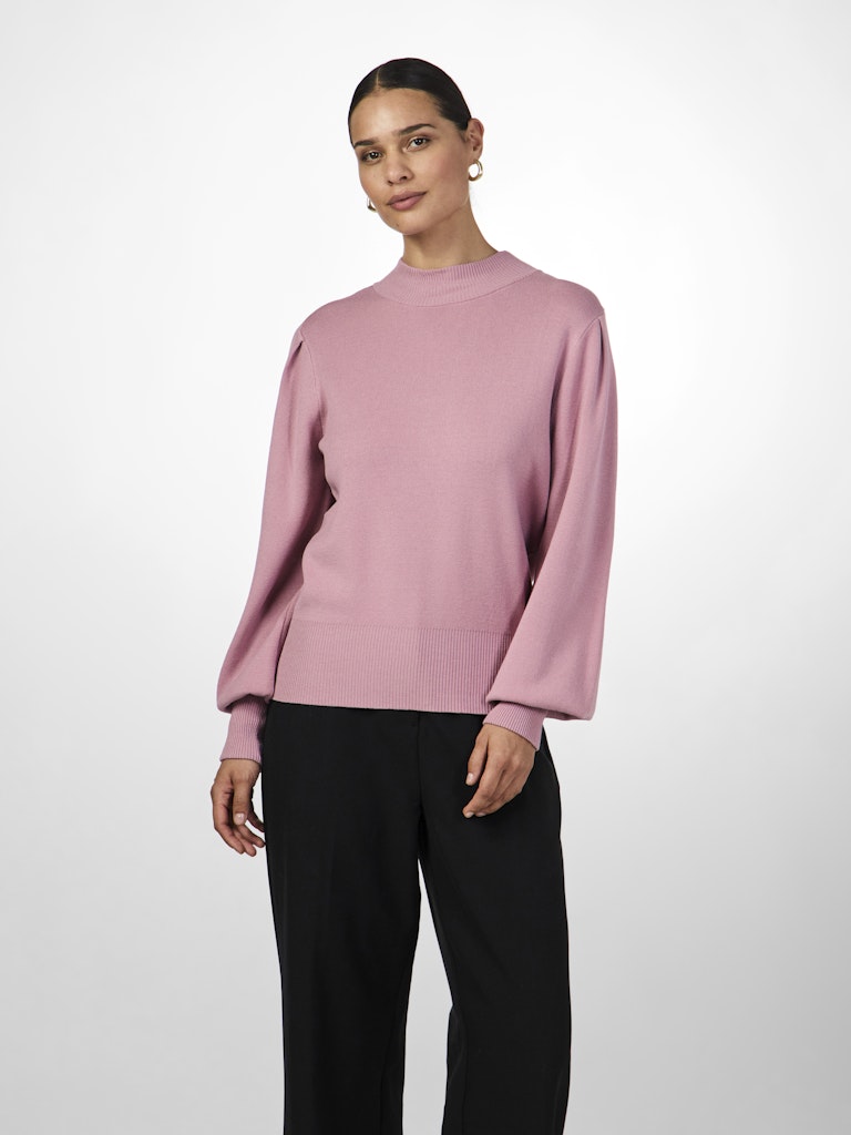 YASFONNY Knit Pullover, lilas
