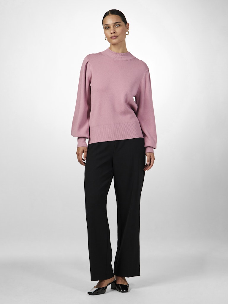 YASFONNY Knit Pullover, lilas