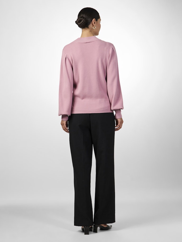YASFONNY Knit Pullover, lilas
