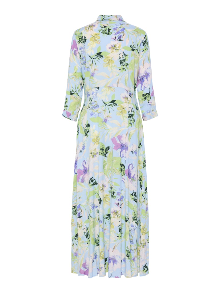 YASSAVANNA Long Shirt Dress, Clear Sky Alicca