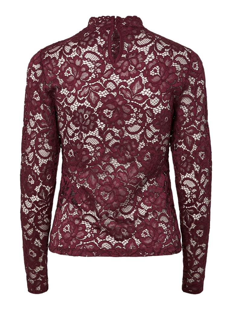 YASLACEY Lace Top, Port Royale