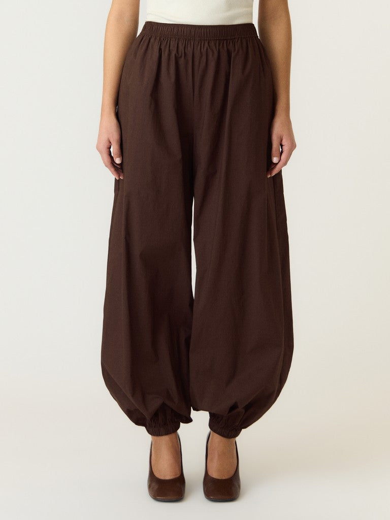 YASMELVO Balloon Pants, Coffee Bean