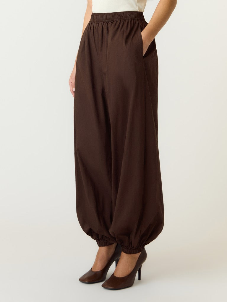 YASMELVO Balloon Pants, Coffee Bean