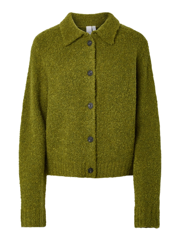 YASMADDIE Knit Cardigan, cardamom seed