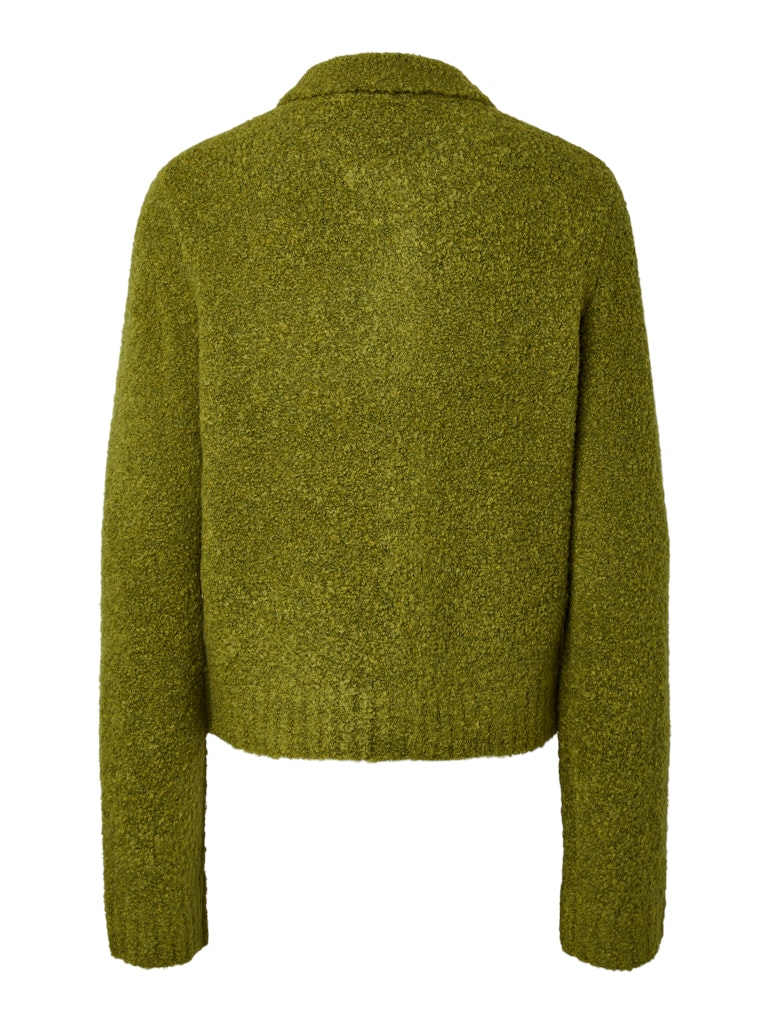 YASMADDIE Knit Cardigan, cardamom seed