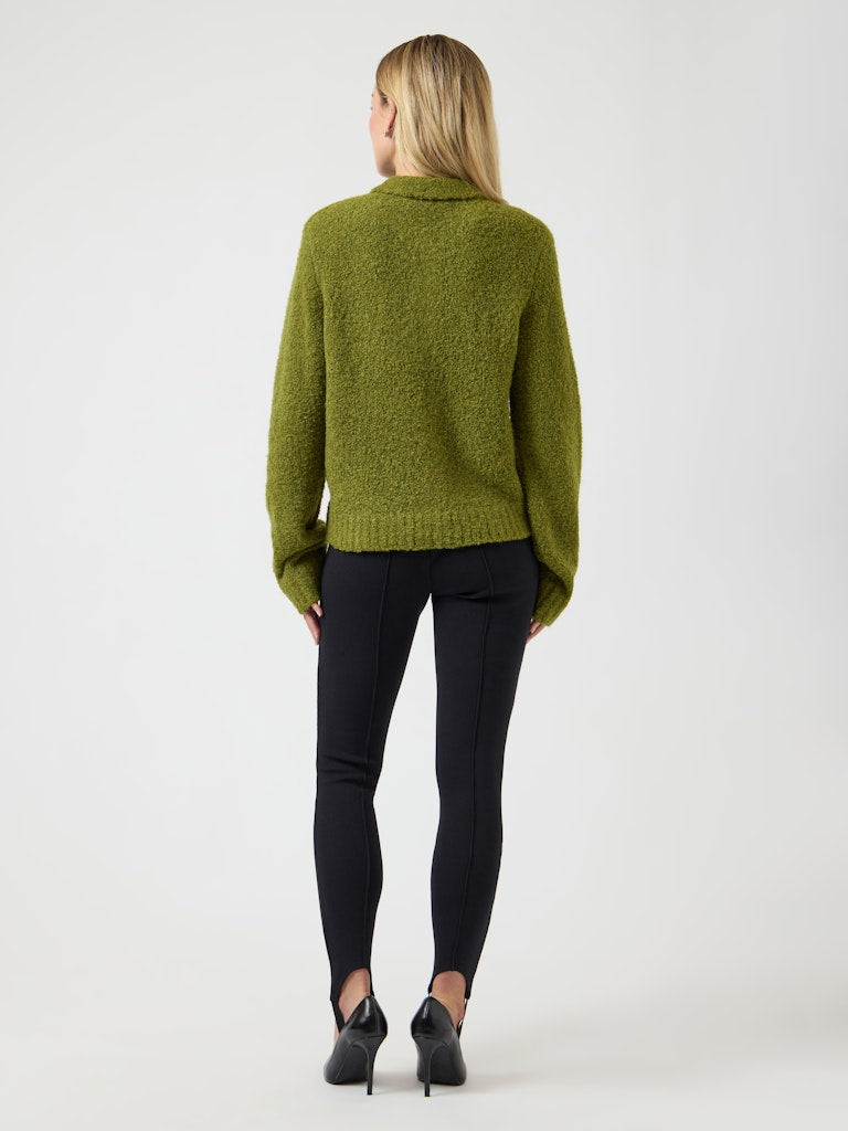 YASMADDIE Knit Cardigan, cardamom seed