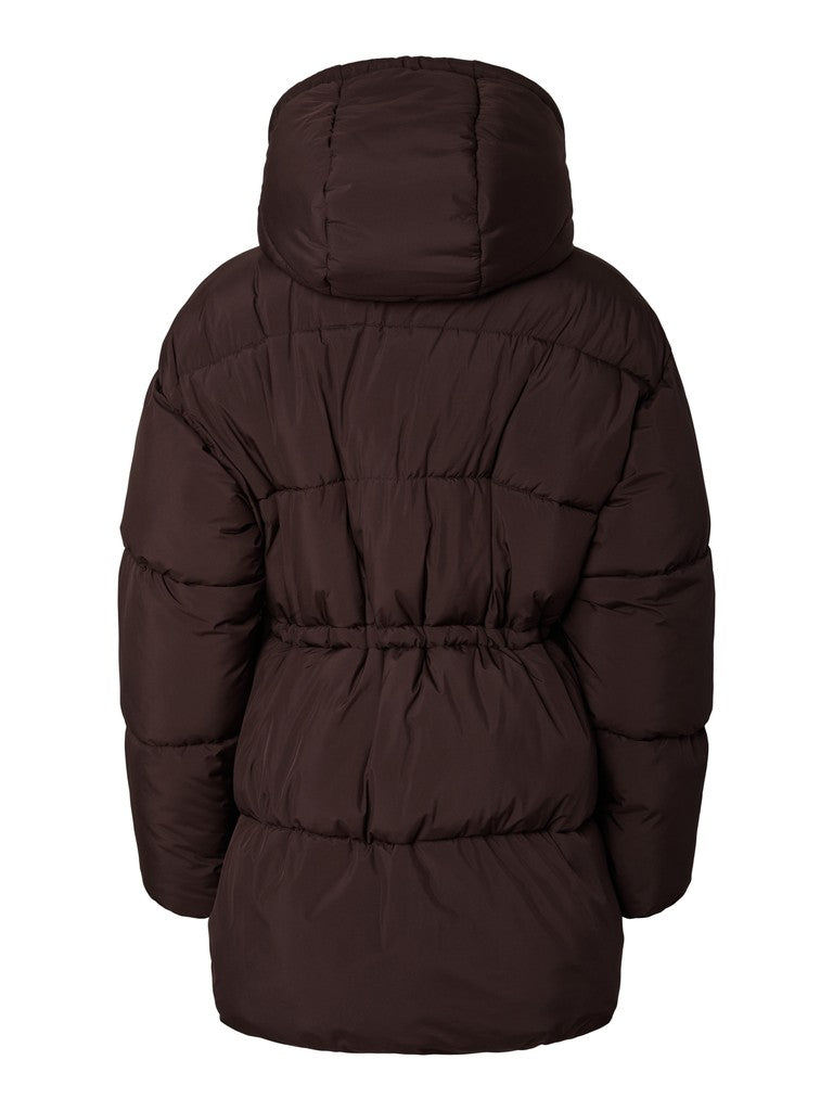 YASSUMARA Padded Coat, Mole Carafe lining