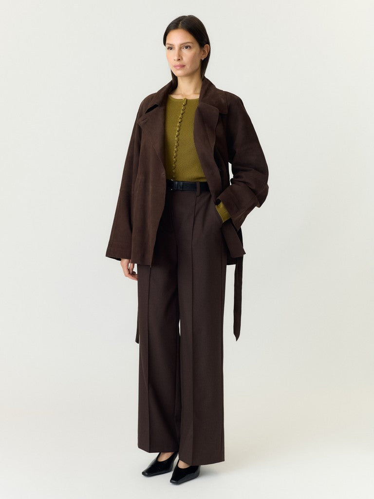 YASSIANA Knit Pullover, Fir Green