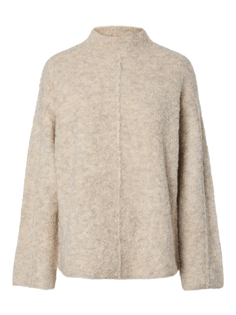 YASPLIRA High Neck Pullover, Pristine