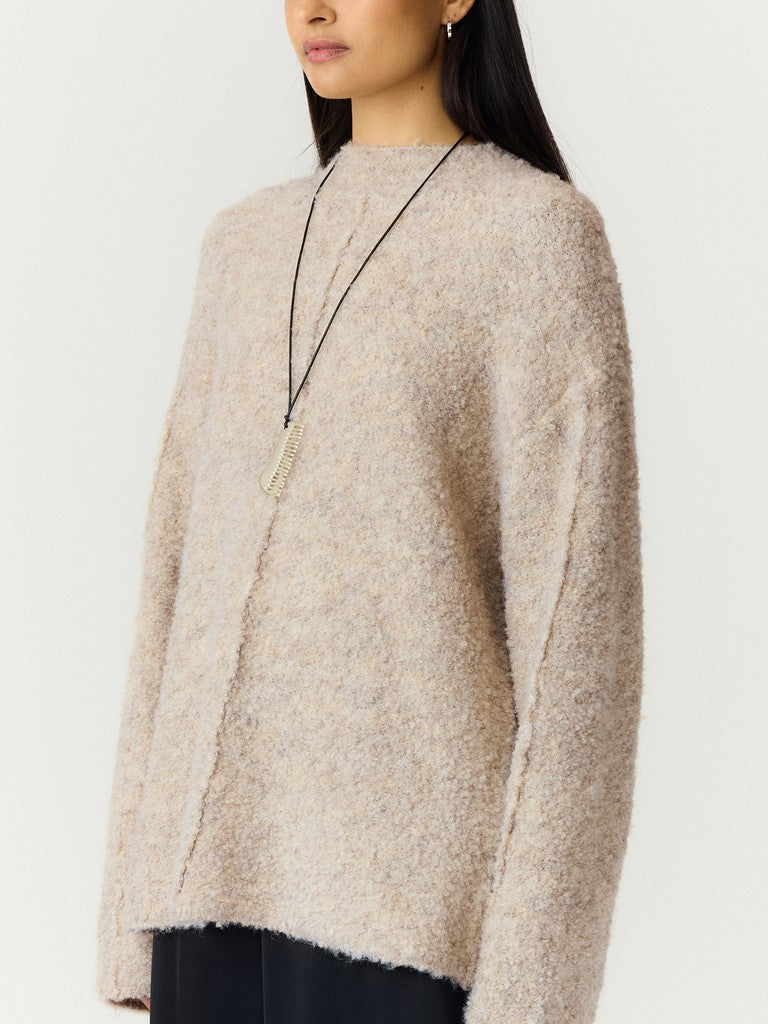 YASPLIRA High Neck Pullover, Pristine