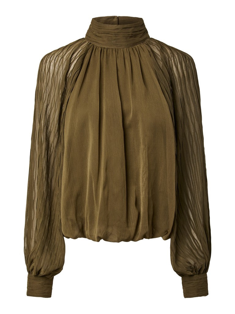 YASOLERA LS Top, Dark Olive