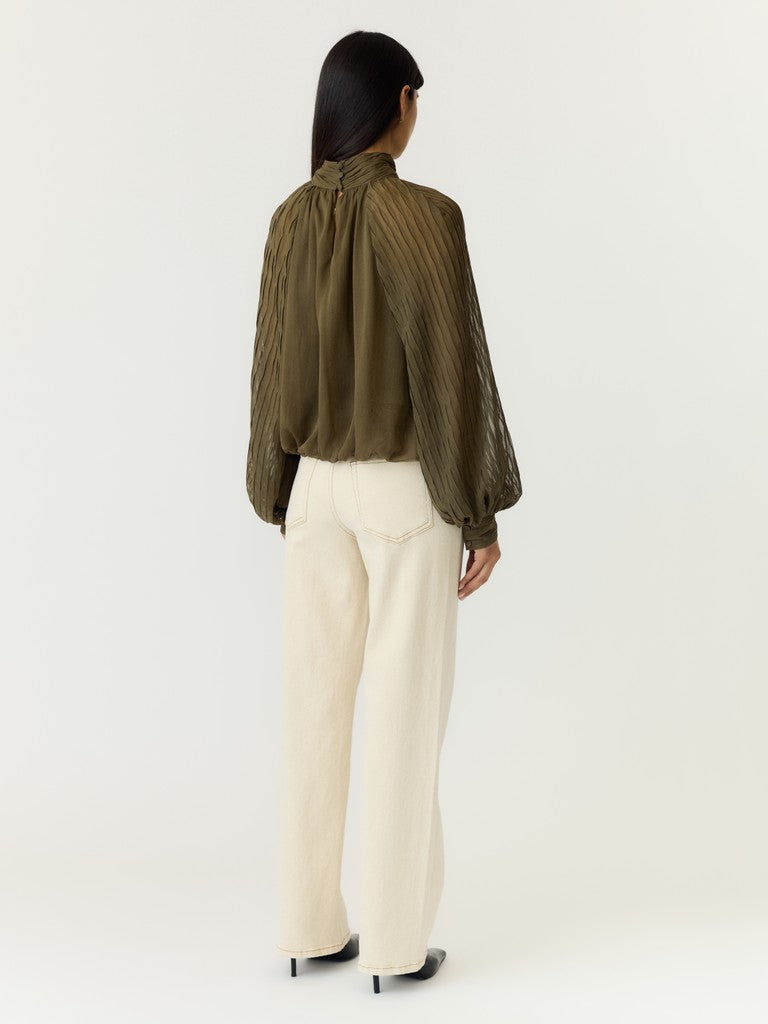 YASOLERA LS Top, Dark Olive