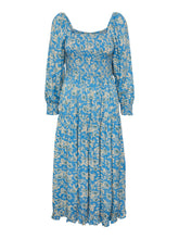 Lade das Bild in den Galerie-Viewer, YASBIMLA 3/4 Long Dress, alaskan blue
