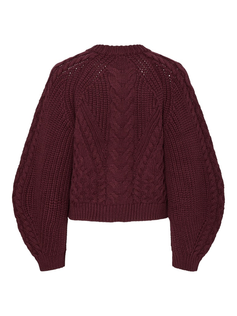 YASNANSA Knit Pullover, port royale