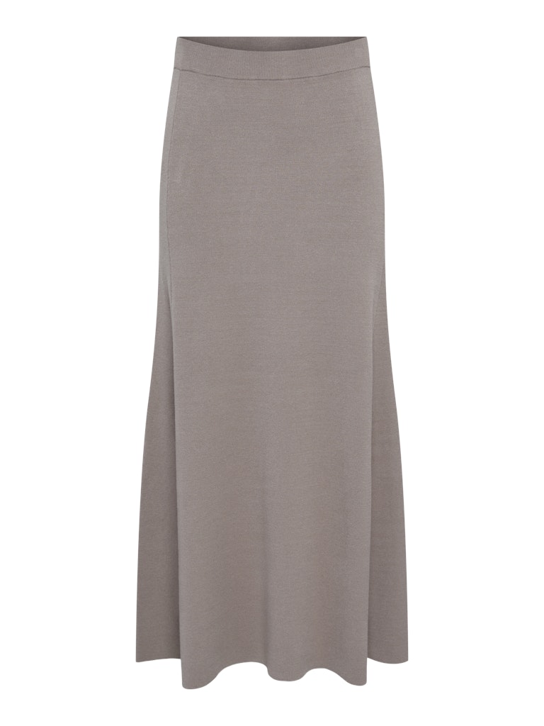 YASFONNY Ankle Knit Skirt, fungi