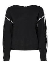 Lade das Bild in den Galerie-Viewer, YASSTITCHA Knit Pullover, black
