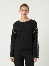 Lade das Bild in den Galerie-Viewer, YASSTITCHA Knit Pullover, black
