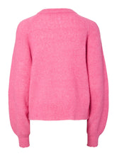 Lade das Bild in den Galerie-Viewer, YASJOHI Wool Knit Cardigan, begonia pink

