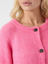 Lade das Bild in den Galerie-Viewer, YASJOHI Wool Knit Cardigan, begonia pink
