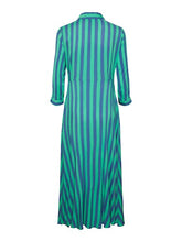 Lade das Bild in den Galerie-Viewer, YASSAVANNA Long Shirt Dress, federal blue
