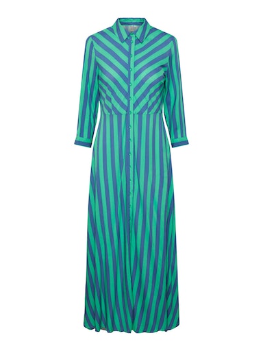 YASSAVANNA Long Shirt Dress, federal blue