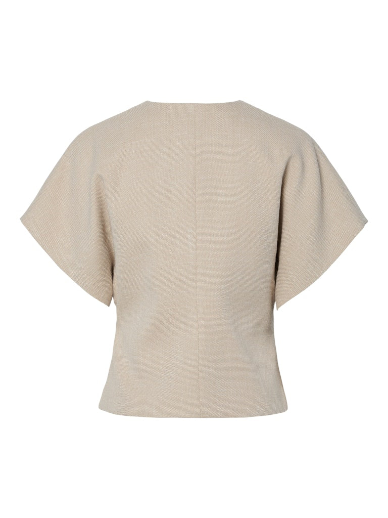 YASCOMIRA Blazer, Oatmeal