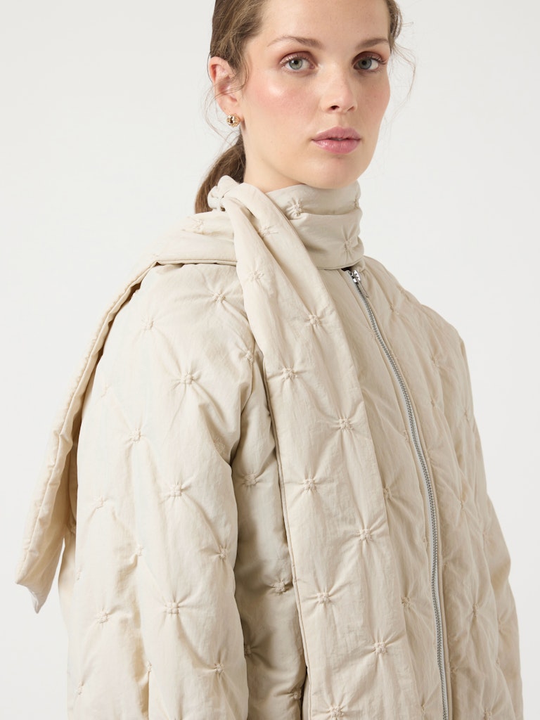 YASCELINA LS Padded Jacket, birch