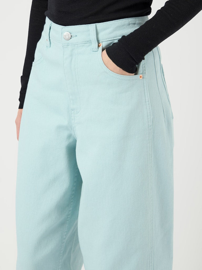 YASLUA HW Barrel Ankel Jeans, surf spray