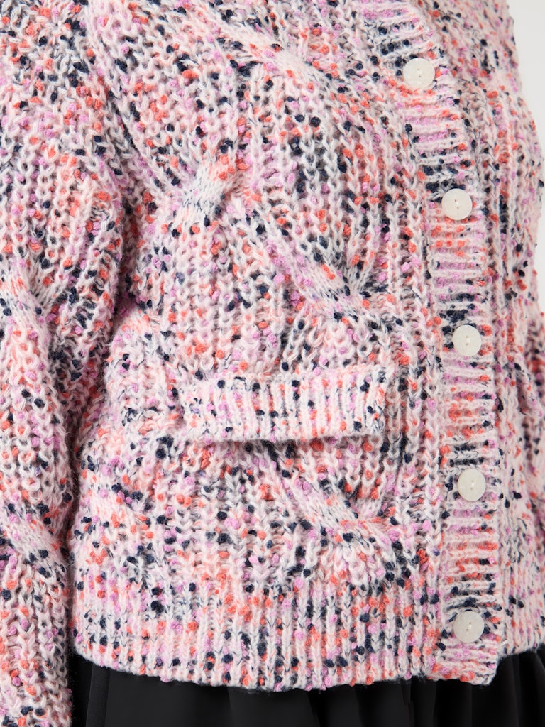 YASCONFETTI Knit Cardigan, ballerina