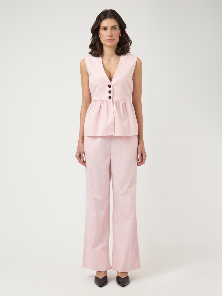 YASTRIMA Linen Blend Pants, Ballerina (Kopie)