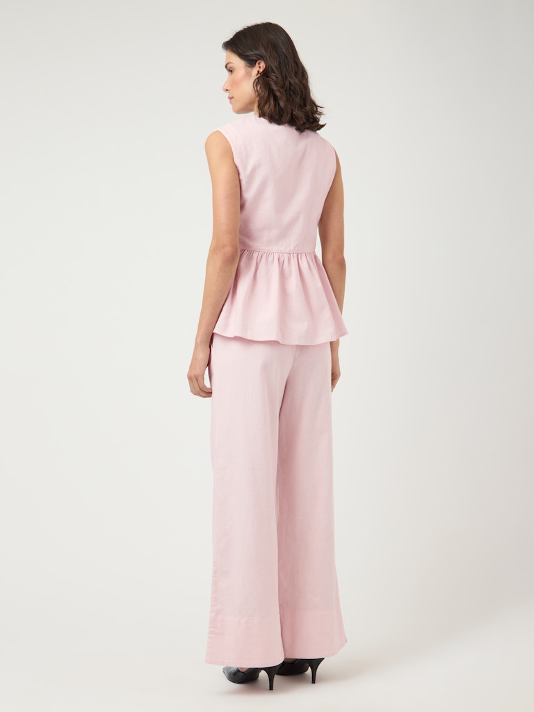 YASTRIMA Linen Blend Pants, Ballerina (Kopie)