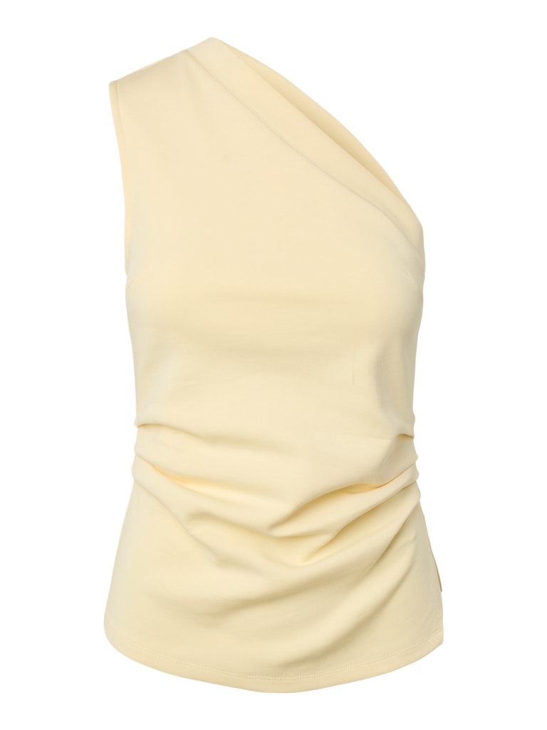 YASVENICE One Shoulder Top, Anise Flower