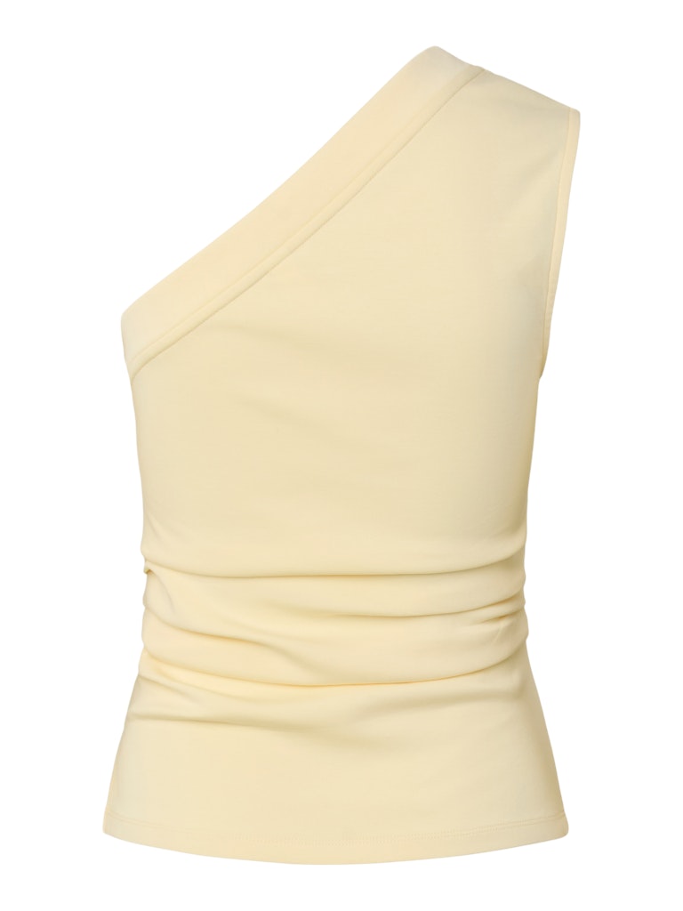 YASVENICE One Shoulder Top, Anise Flower