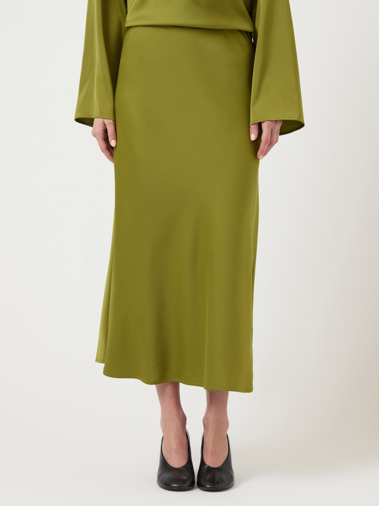 YASPELLA Midi Skirt, cardamom seed