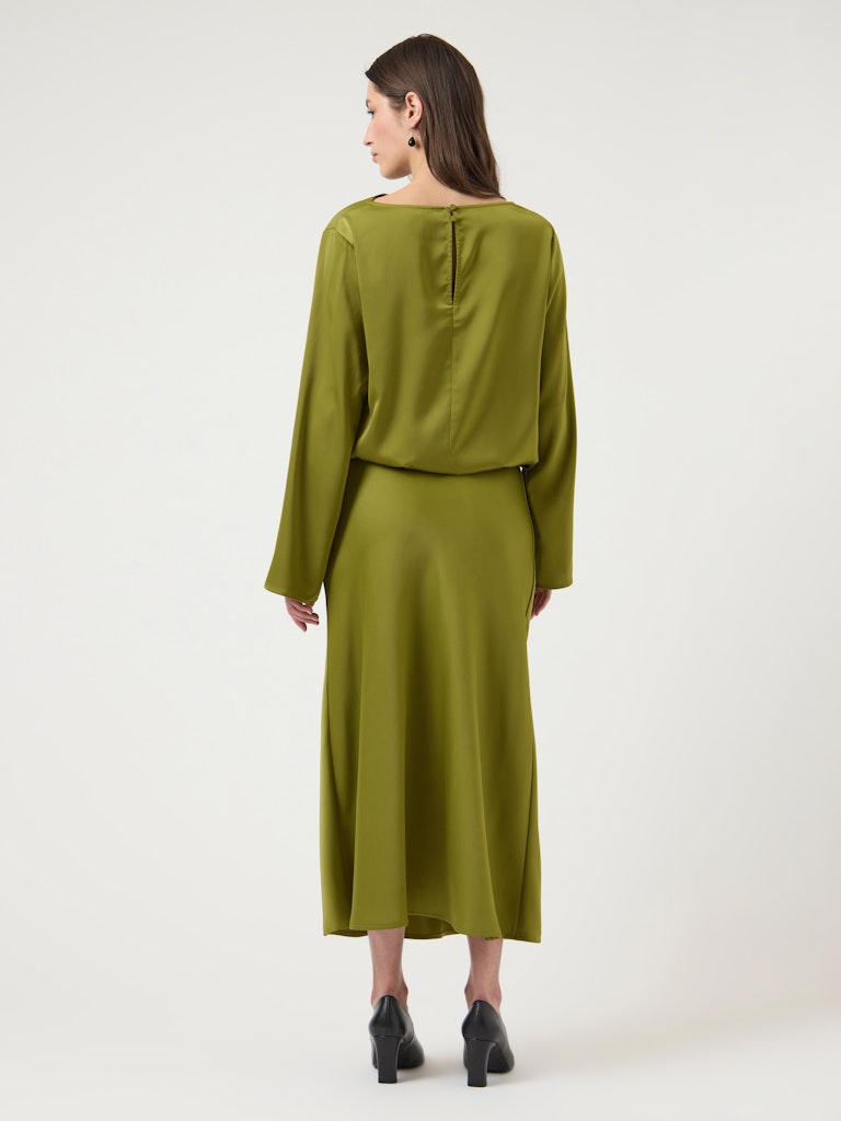 YASPELLA Midi Skirt, cardamom seed