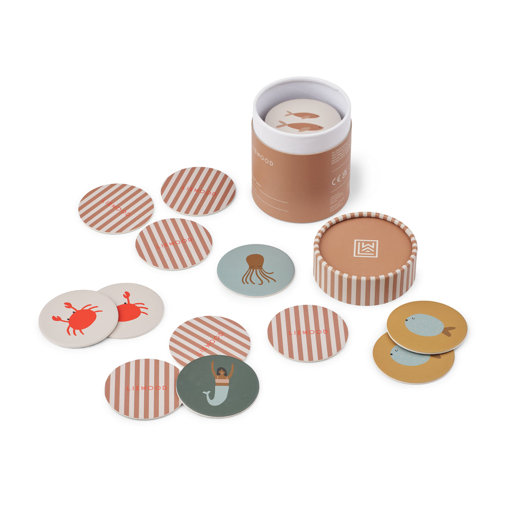 YUBI Memory Spiel, Mermaids / Sandy