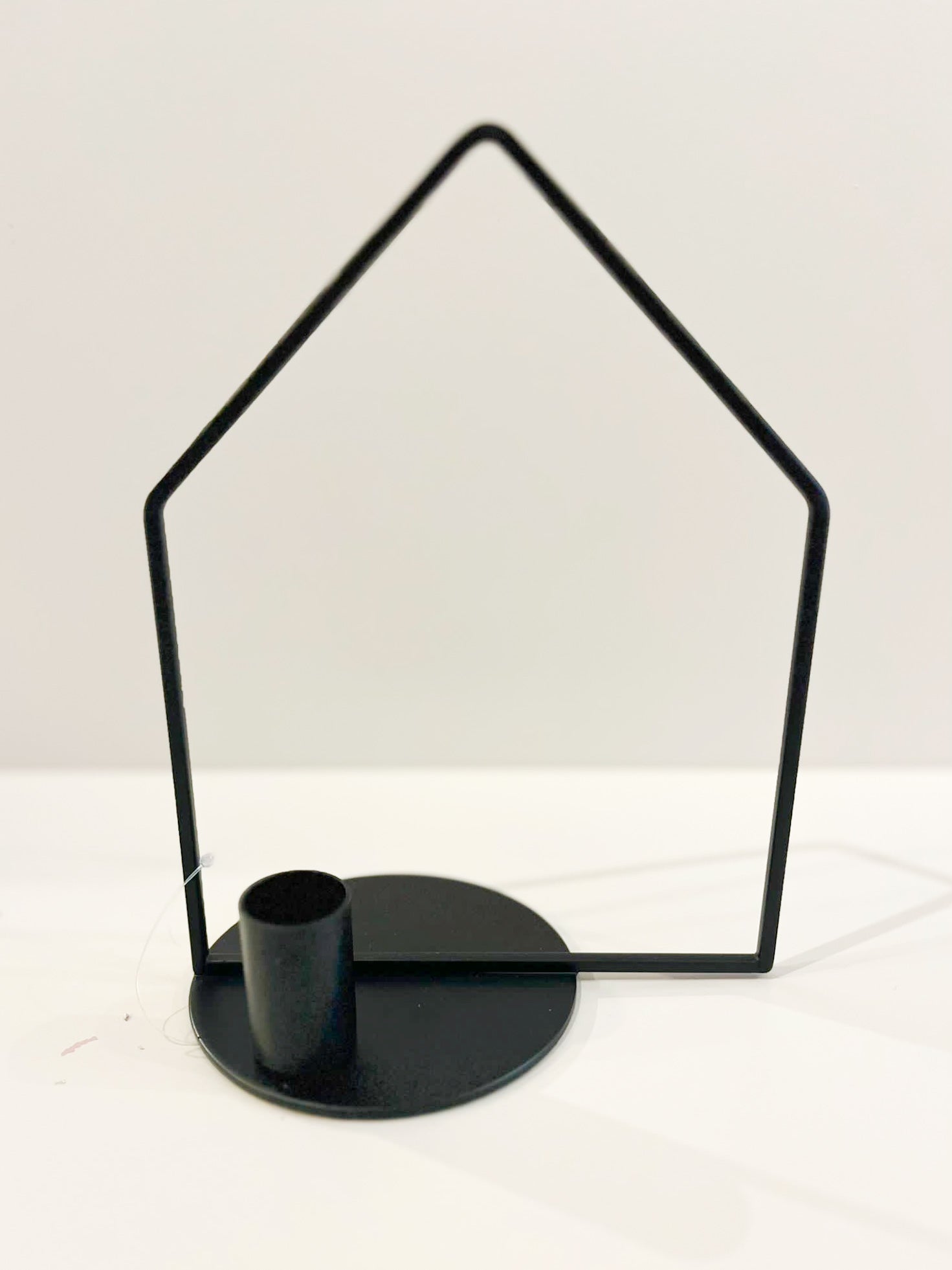 Kerzenhalter HOUSE, black