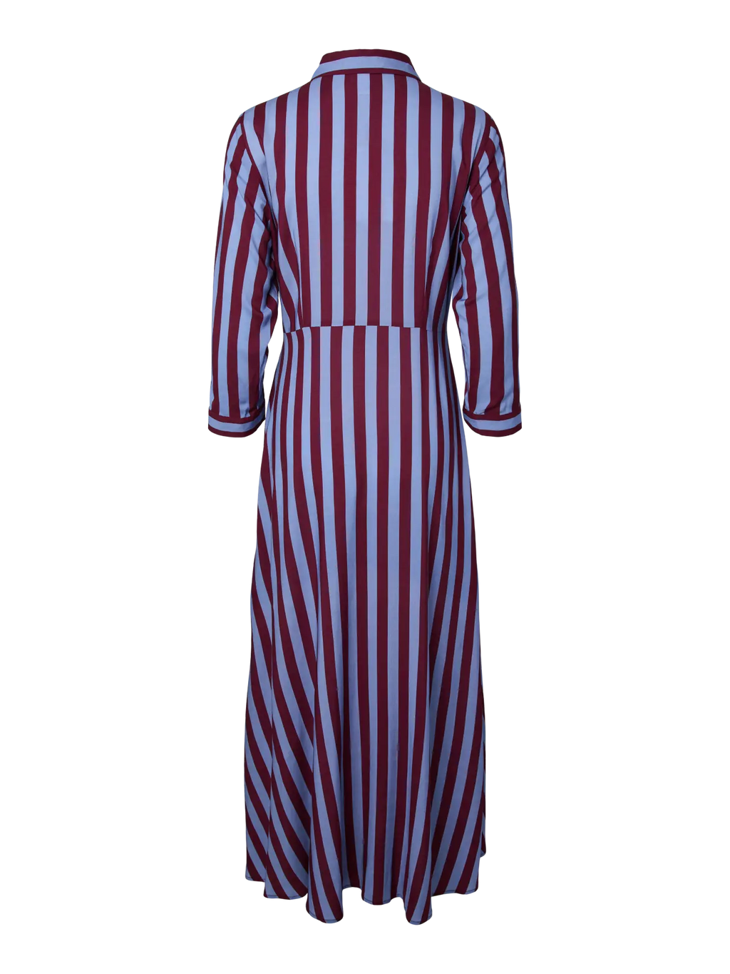 YASSAVANNA Long Shirt Dress, Rhododendron/Serenity Stripes
