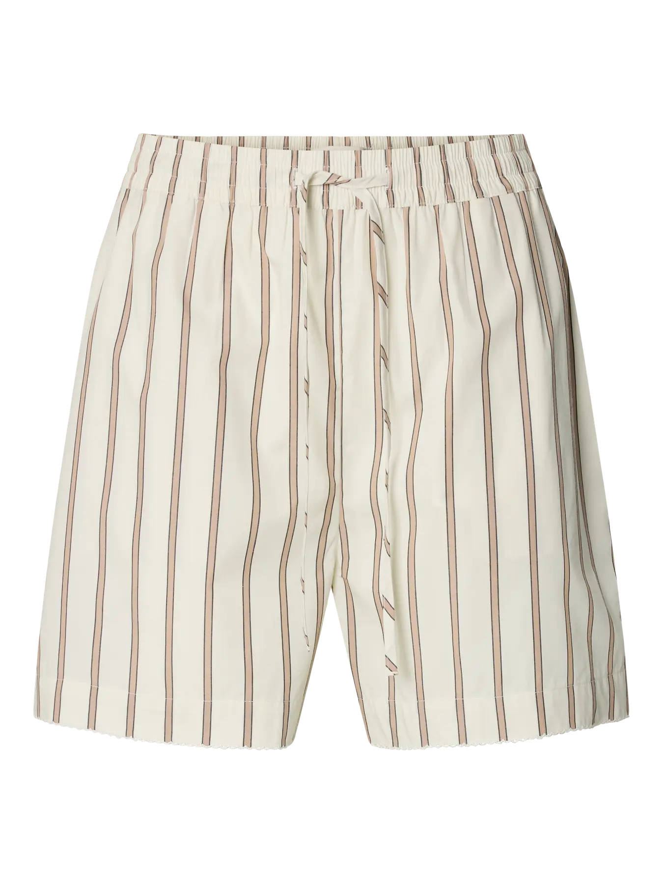 SLFGINA Crochet Edge Shorts, Azurine