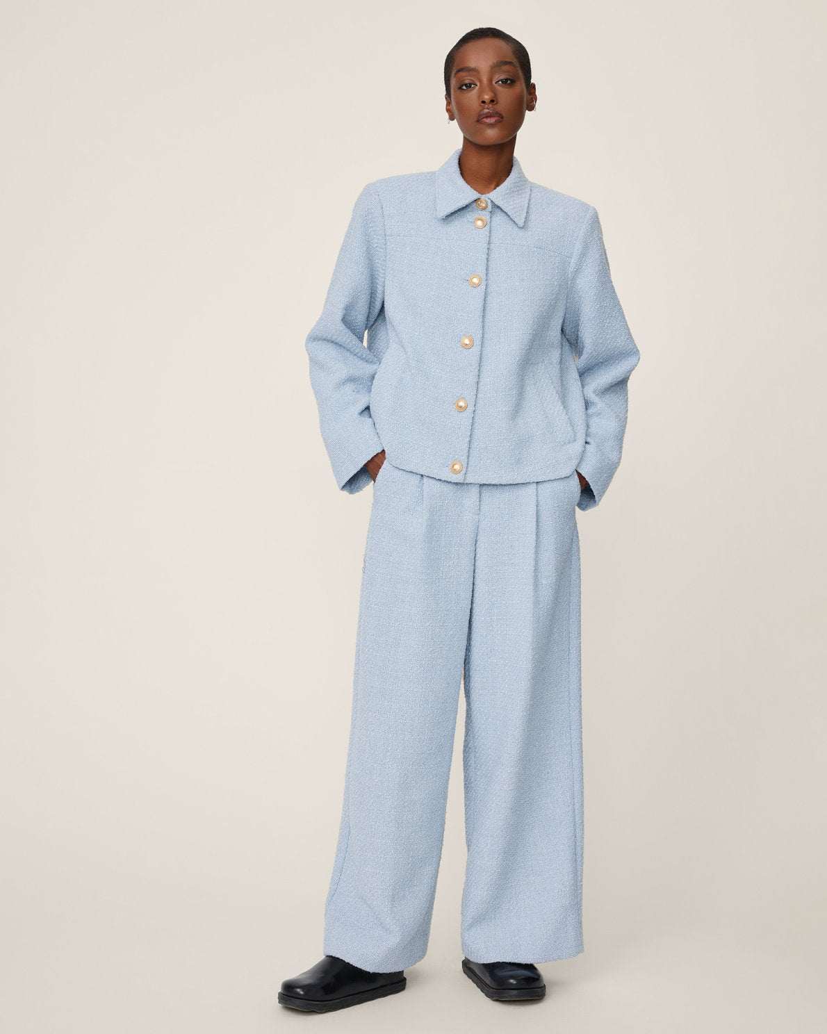 MSCHAbriella Pants, chambray blue