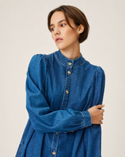 Lade das Bild in den Galerie-Viewer, MSCHShayla Shirt Dress, Mid Blue
