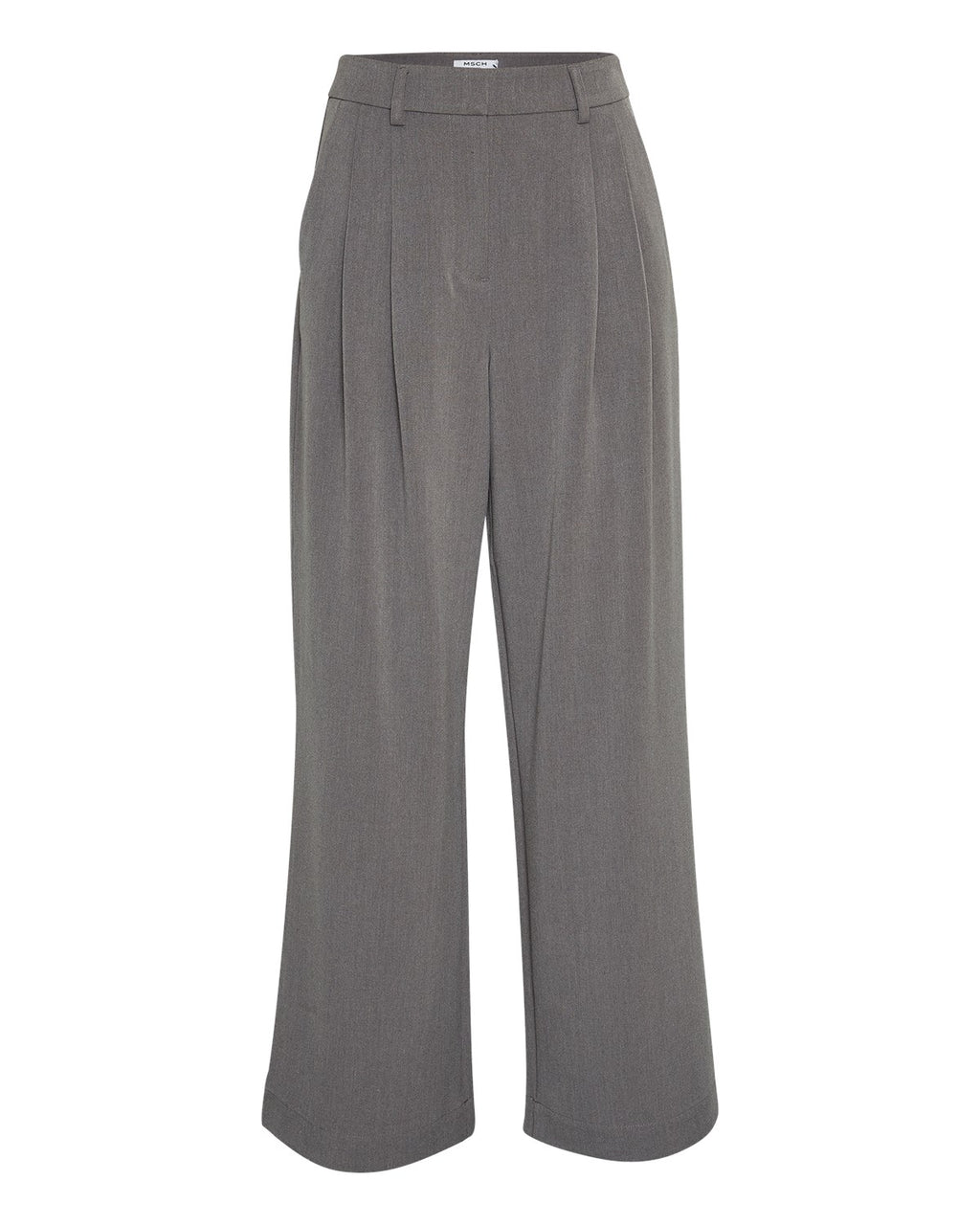 MSCHHenrika HW Pants, grey melange