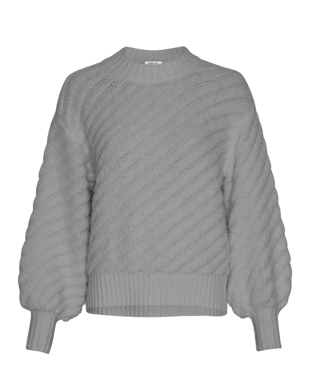 MSCHJaycie Pullover, mid grey melange