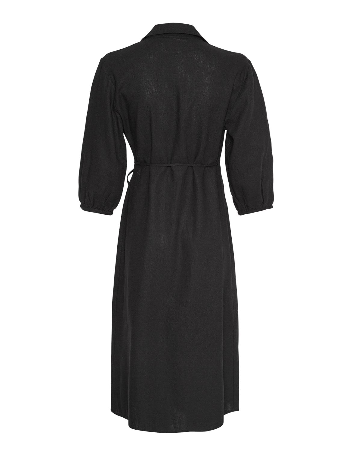 MSCHJovene Ginia 3/4 Wrap Dress, Black