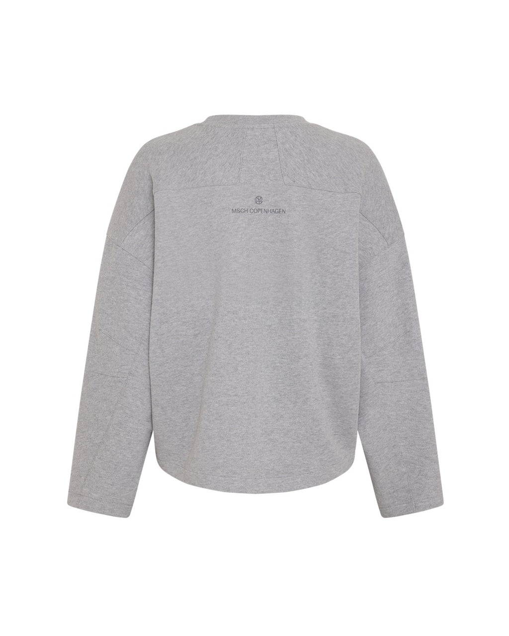 MSCHMarletta Icon Logo Sweatshirt, LGM / Steel Gray